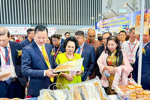 Sức hút từ gian hàng của Cà Mau tại HCMC FOODEX 2026