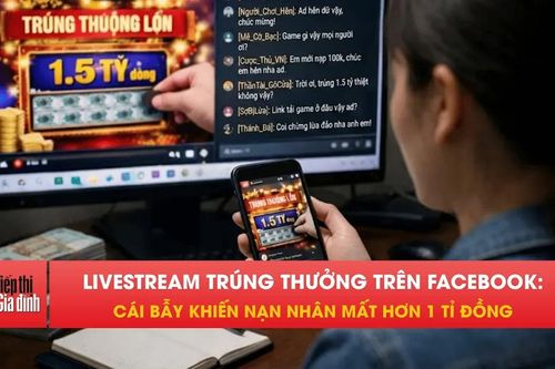 Ham trúng thưởng online, người phụ nữ mất hơn 1 tỉ đồng