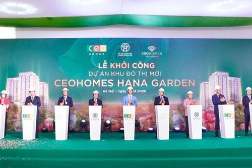 CEO Group khởi công Khu đô thị CEOHomes Hana Garden tại Mê Linh, Hà Nội