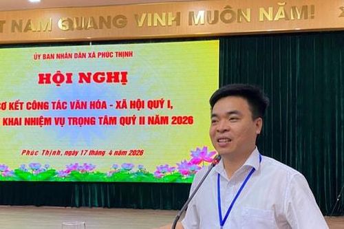 Ngành Văn hóa – Xã hội Phúc Thịnh đạt nhiều kết quả nổi bật trong quý I năm 2026