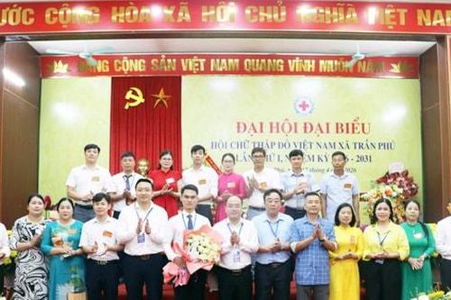 Đại hội đại biểu Hội Chữ thập đỏ xã Trần Phú lần thứ I, nhiệm kỳ 2026–2031