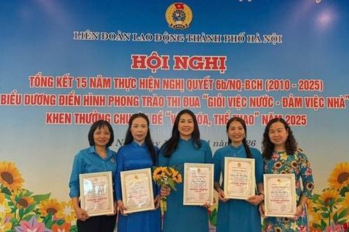 Công đoàn xã Thanh Trì lan tỏa phong trào 'Giỏi việc nước - đảm việc nhà'