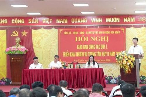 Phường Yên Nghĩa giữ vững đà phát triển, triển khai nhiệm vụ quý II-2026