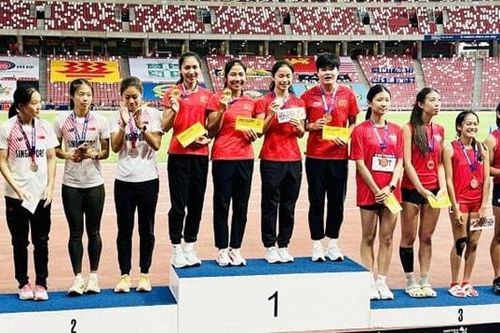 Điền kinh Việt Nam giành 3 Huy chương vàng tại Giải điền kinh Singapore mở rộng 2026