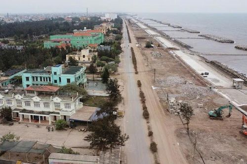 Ninh Bình: Dự án đê biển 500 tỷ đồng ở Hải Thịnh 'chạy nước rút' về đích
