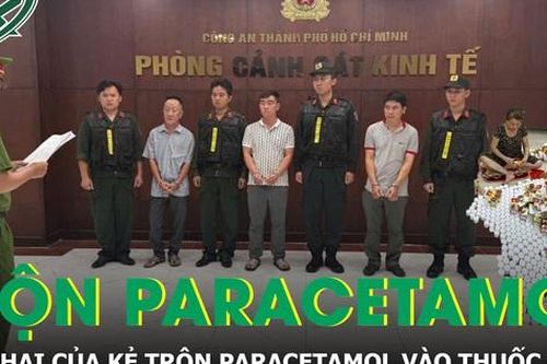 Lời khai phơi bày sự thật về đường dây sản xuất thuốc đông y giả trộn Paracetamol