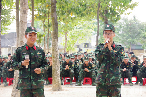 'Tiếp sức mùa huấn luyện' ở Lữ đoàn Phòng không 77 (Quân khu 7)