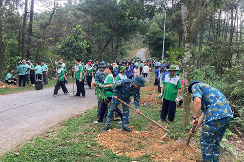 Sư đoàn 363 hưởng ứng tham gia trồng cây xanh năm 2026