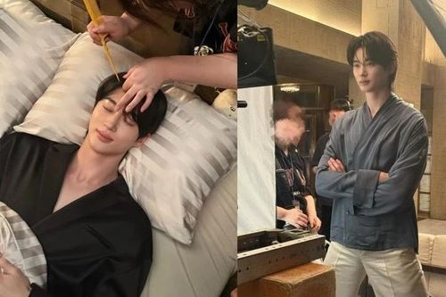 Ảnh hậu trường của 'Đại hoàng tử Ian' Byeon Woo Seok khiến netizen 'trụy tim'
