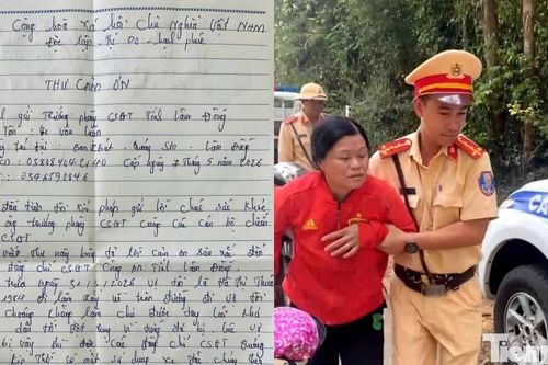 Người dân liên tiếp cảm ơn CSGT Công an tỉnh Lâm Đồng