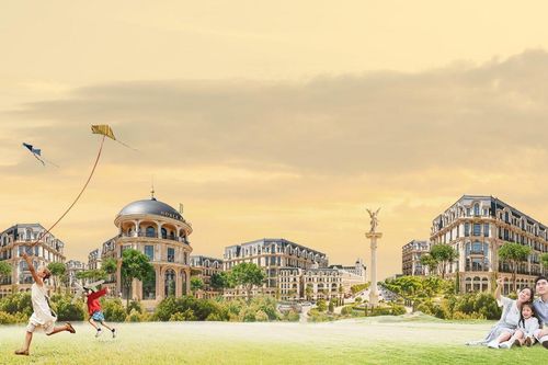 Không gian sống sinh thái ở Noble Palace Tay Thang Long WorldHotels Residences