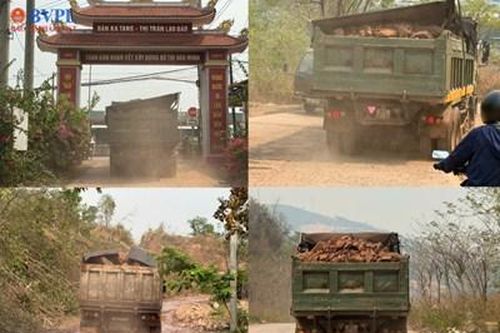 Quảng Trị: Xe chở đất quá khổ tung hoành, người dân bất an