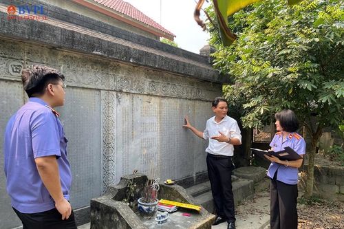 VKSND khu vực 3 - Thanh Hóa: Chủ động phối hợp chính quyền địa phương trong bảo vệ, tôn tạo di tích lịch sử