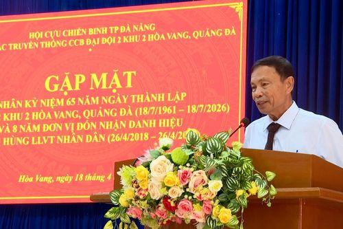 Phát huy truyền thống 65 năm Đại đội 2, Khu 2 Hòa Vang anh hùng