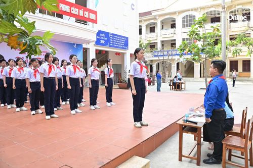 Cụm thi đua số 2 - Tỉnh đoàn Khánh Hòa tổ chức hội thi nghi thức đội năm học 2025 - 2026
