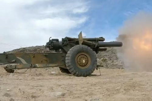 Ukraine trang bị lựu pháo M114 từ Thế chiến II cho tình nguyện viên Belarus