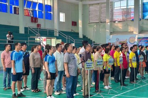 Hơn 200 vận động viên tranh tài tại hội thao phường La Gi