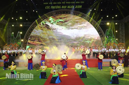 Khai mạc Ngày hội Văn hóa-Thể thao các dân tộc 'Cúc Phương đại ngàn 2026'