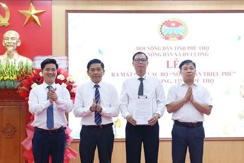 Ra mắt Câu lạc bộ Nông dân triệu phú xã Hy Cương