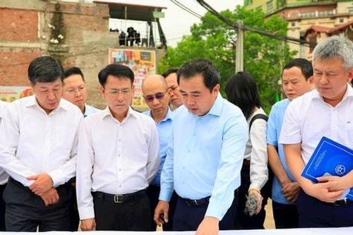 Bí thư Thành ủy Hà Nội Trần Đức Thắng kiểm tra thực địa các dự án, công trình trọng điểm trên địa bàn Thủ đô