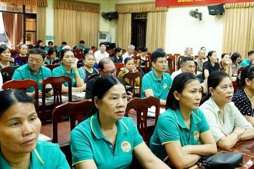 Hội Nông dân xã Thường Tín vận động hội viên phối hợp giải phóng mặt bằng dự án Khu đô thị thể thao - Olympic