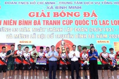Bế mạc Giải bóng đá thanh niên Bình Đà năm 2026