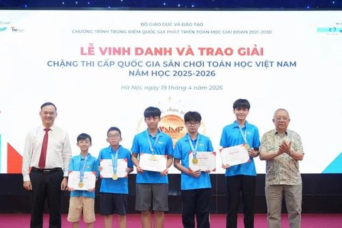 Khơi dậy đam mê Toán học từ những sân chơi học thuật