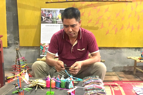 Chắp cánh chuồn chuồn tre bay xa