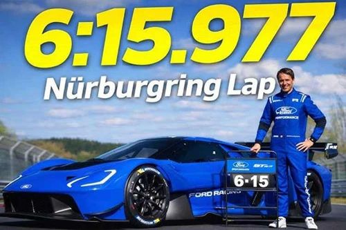 Ford GT Mk IV lập kỷ lục mới tại 'địa ngục xanh' Nurburgring