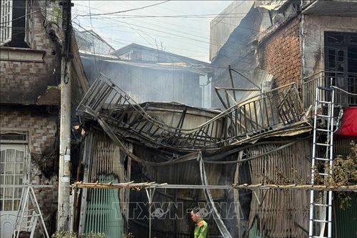 Lâm Đồng: Cháy nhiều căn nhà ngay trung tâm Đà Lạt