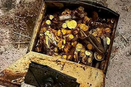 Anh thợ sửa ống nước sốc nặng khi nhặt được kho báu chứa 30kg tiền vàng