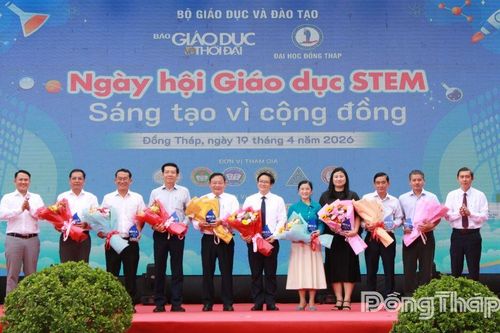 Khoảng 4.000 học sinh và giáo viên tham dự Ngày hội Giáo dục STEM - 'Sáng tạo vì cộng đồng'