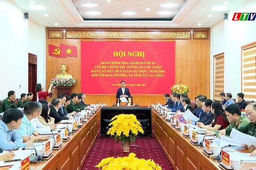 LAI CHÂU QUYẾT TÂM HOÀN THÀNH MỤC TIÊU TĂNG TRƯỞNG 'HAI CON SỐ'
