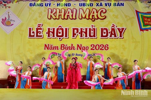 Khai mạc Lễ hội Phủ Dầy năm 2026