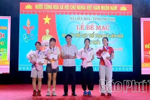 Bế mạc Đại hội Thể dục thể thao xã Liên Hòa lần thứ I