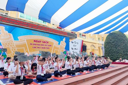 Gieo mầm tri thức từ Ngày hội sách ở An Khánh