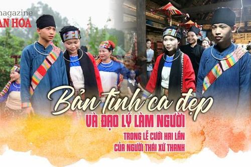 (Emagazine) Bản tình ca đẹp và đạo lý làm người trong lễ cưới hai lần của người Thái xứ Thanh