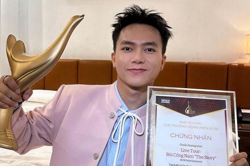 Bùi Công Nam - Từ 'Bài hát của năm 2019' đến 'Chuỗi chương trình của năm 2026' của giải thưởng Cống hiến