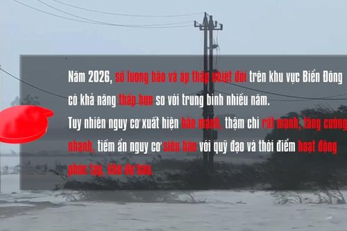 [Video] Cảnh báo gia tăng bão, áp thấp nhiệt đới trong 3 tháng tới