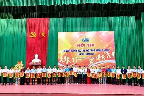 Thúc đẩy phong trào rèn luyện thể chất trong học sinh Ninh Bình