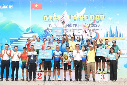 Hơn 260 VĐV dự giải đua xe đạp Chung tay kiến tạo hòa bình
