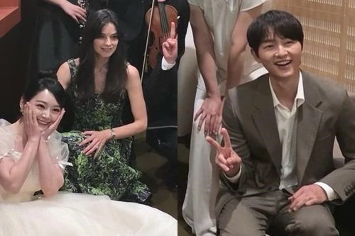 Cặp vợ chồng Song Joong Ki và Katie lần đầu xuất hiện trong hoạt động chung