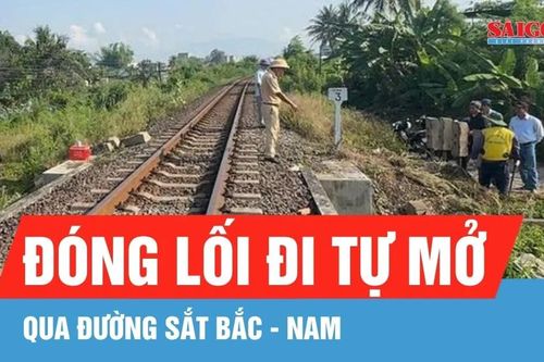 Khánh Hòa: Đóng lối đi tự mở qua đường sắt Bắc - Nam