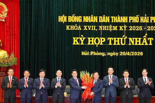 Ông Đỗ Thành Trung giữ chức Chủ tịch UBND TP Hải Phòng