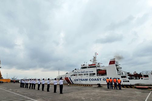Cảnh sát biển Việt Nam lên đường tuần tra liên hợp với Cảnh sát biển Trung Quốc