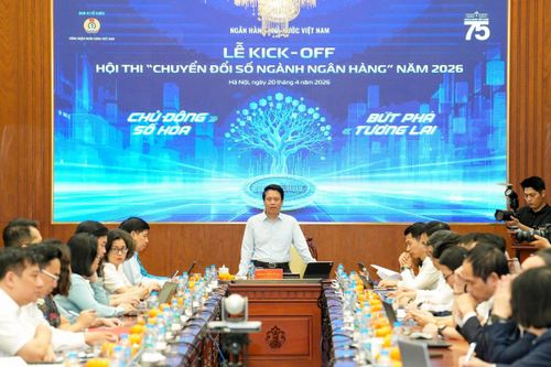 Hội thi 'Chuyển đổi số ngành ngân hàng'' sẽ diễn ra từ ngày 22/5
