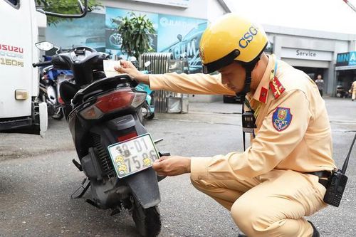 Đề xuất sửa đổi Nghị định 168: Phạt đến 6 triệu đồng với hành vi che biển số