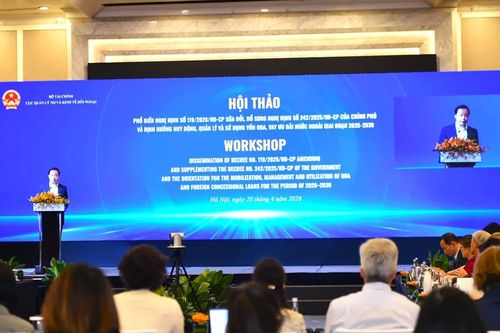 Giai đoạn 2026-2030, vay ODA và ưu đãi nước ngoài hơn 38 tỷ USD