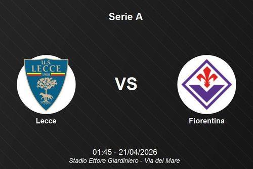 Nhận định Lecce vs Fiorentina - Serie A: Nỗ lực thoát hiểm của đội chủ nhà