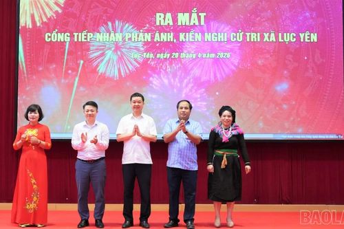 Lục Yên ra mắt phần mềm quản lý, tổng hợp kiến nghị của cử tri